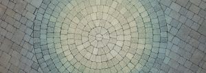 pavers in a circular pattern