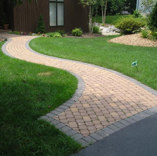 Paver Walkway Gallery: Green Acre Sod | Tulsa Sod Farm